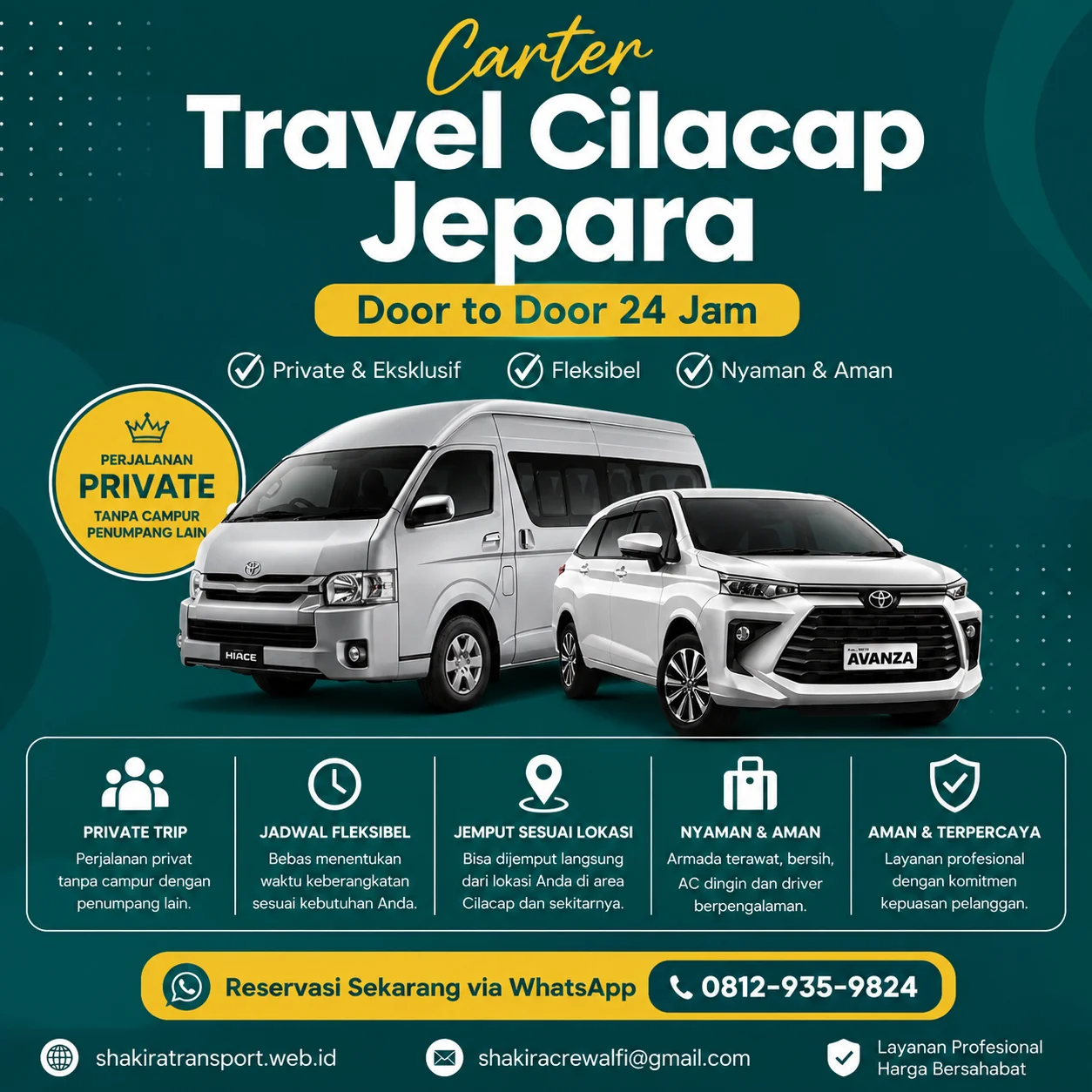 MBAEH CARTER: Solusi Transportasi Cilacap yang Mengangkut Semua